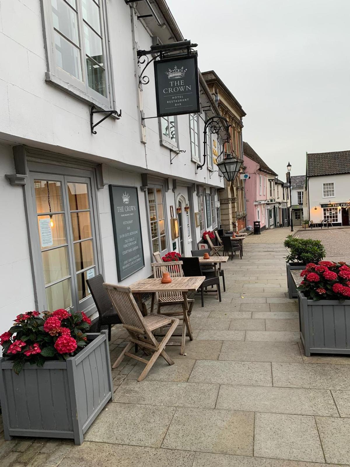 The Crown Hotel Framlingham Zewnętrze zdjęcie